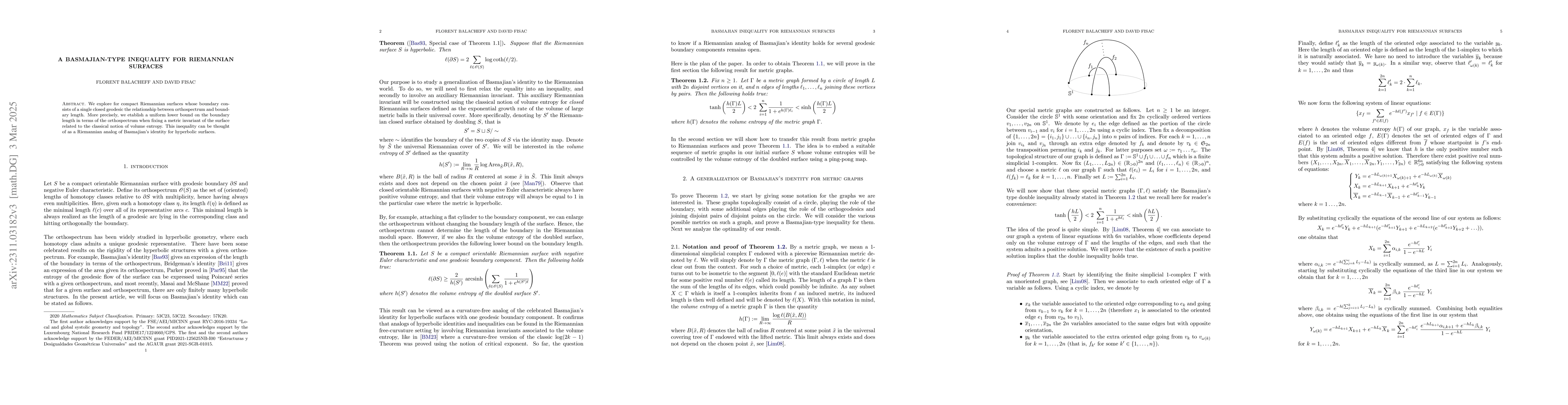 Thumbnail for A Basmajian-type inequality for Riemannian surfaces