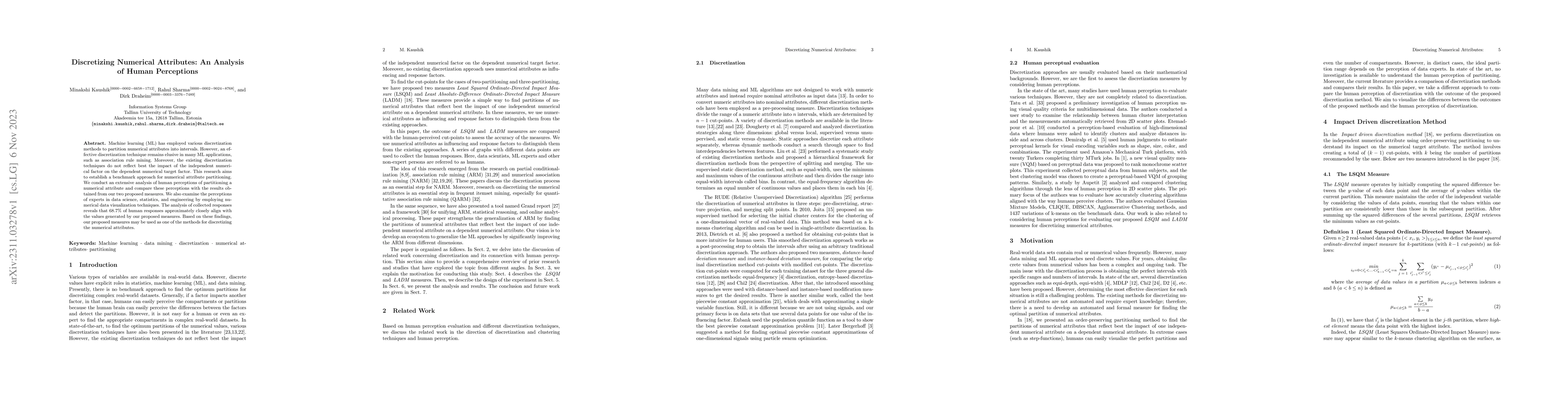 Thumbnail for Discretizing Numerical Attributes: An Analysis of Human Perceptions