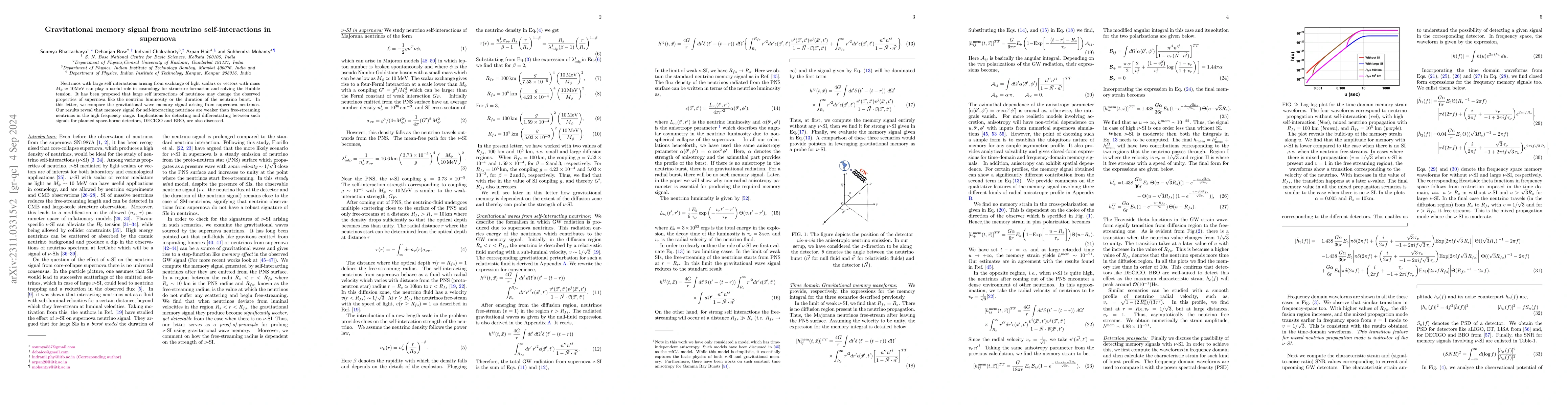 Thumbnail for Gravitational memory signal from neutrino self-interactions in supernova
