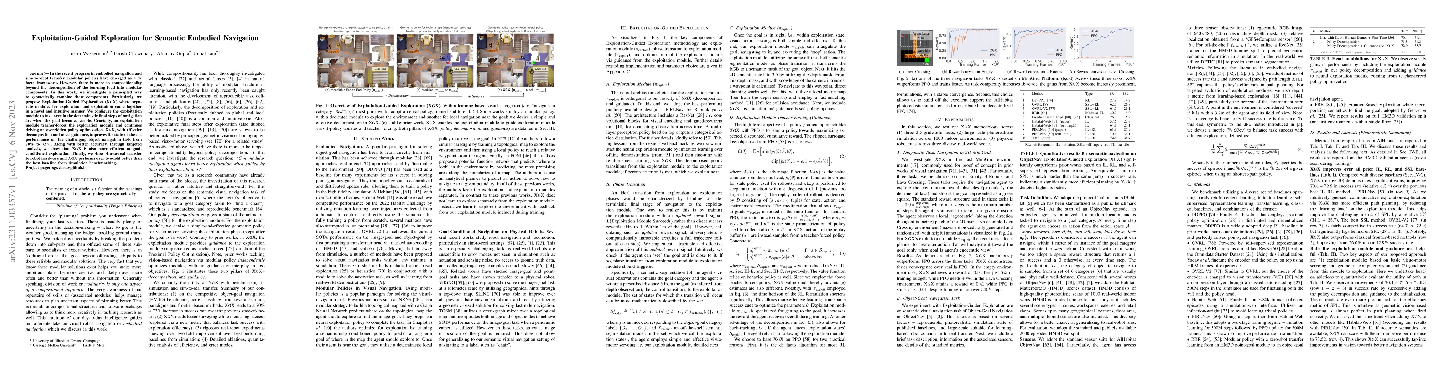 Thumbnail for Exploitation-Guided Exploration for Semantic Embodied Navigation