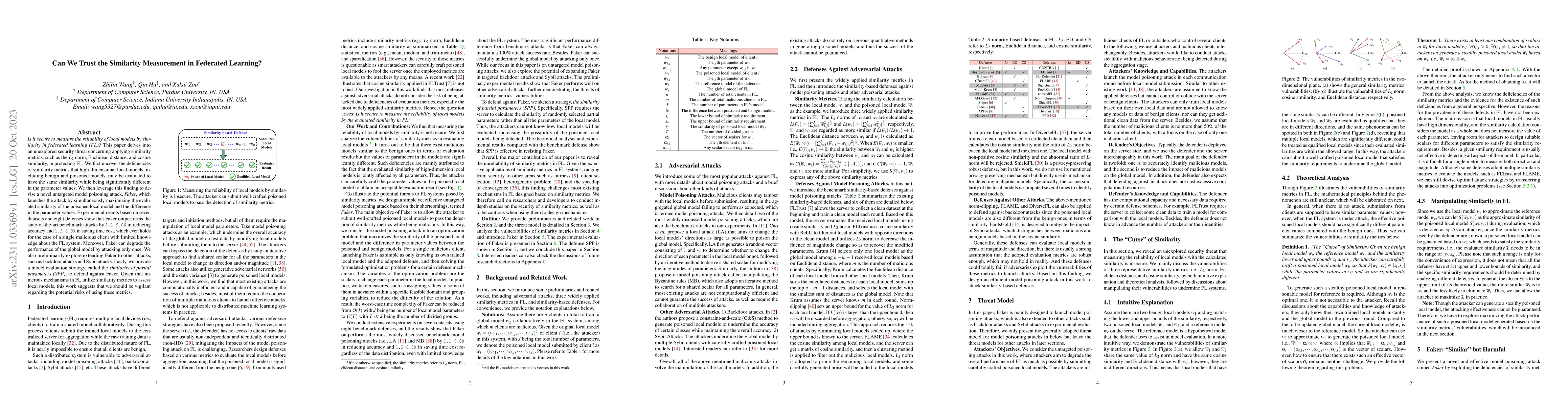 Thumbnail for Can We Trust the Similarity Measurement in Federated Learning?