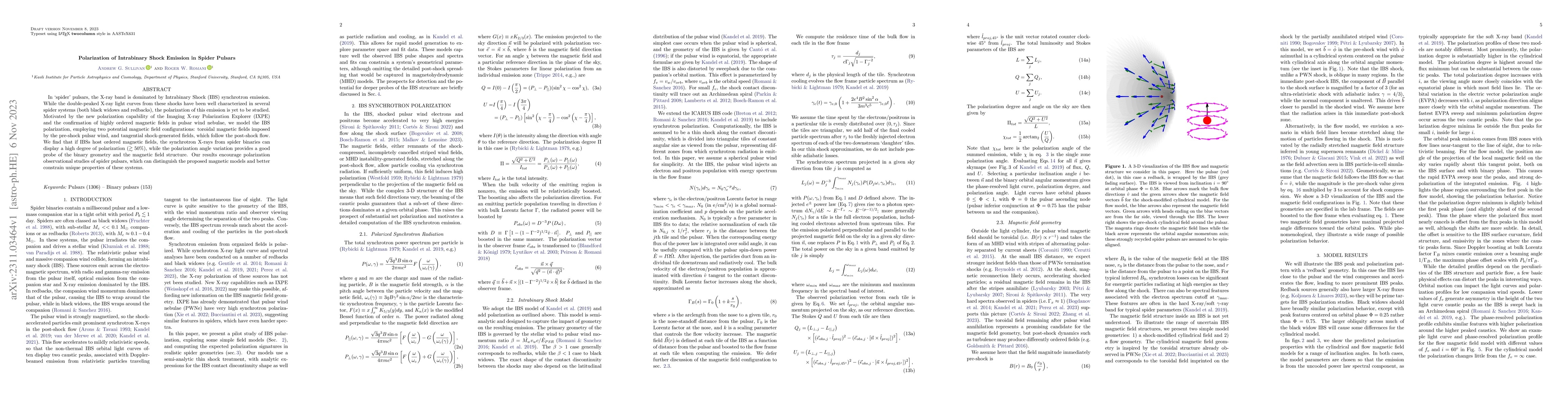 Thumbnail for Polarization of Intrabinary Shock Emission in Spider Pulsars
