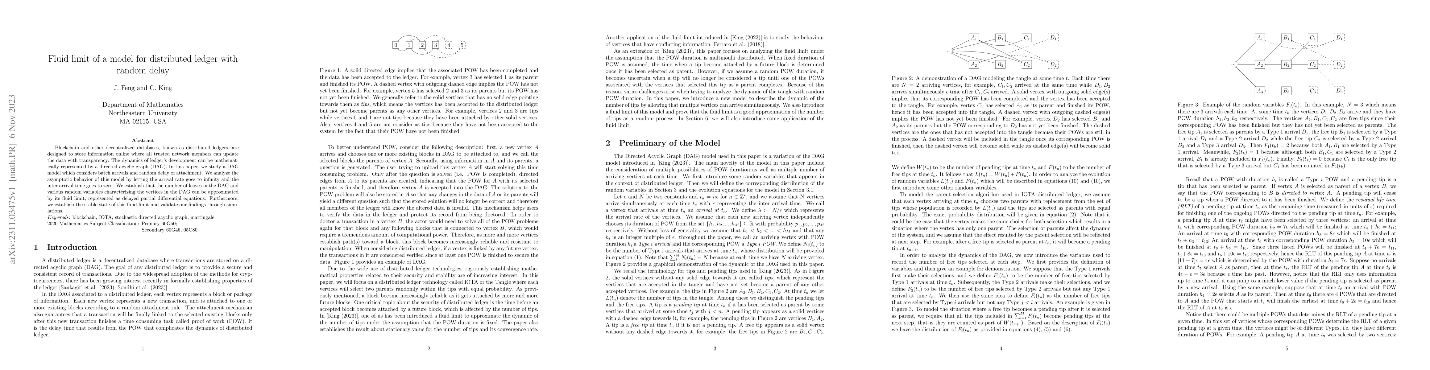 Thumbnail for Fluid limit of a model for distributed ledger with random delay