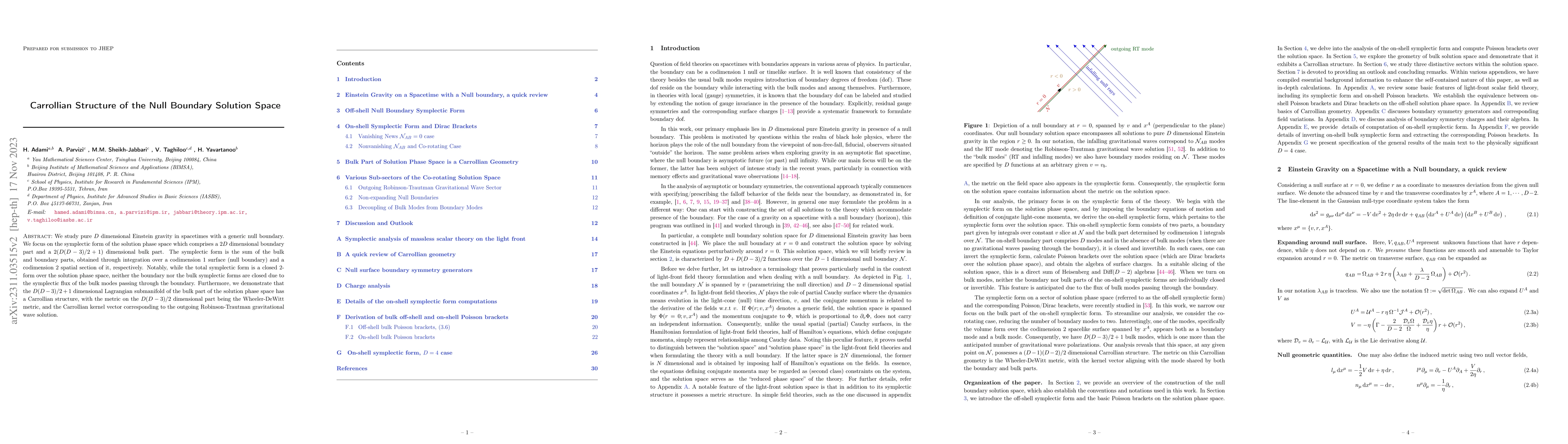 Thumbnail for Carrollian Structure of the Null Boundary Solution Space