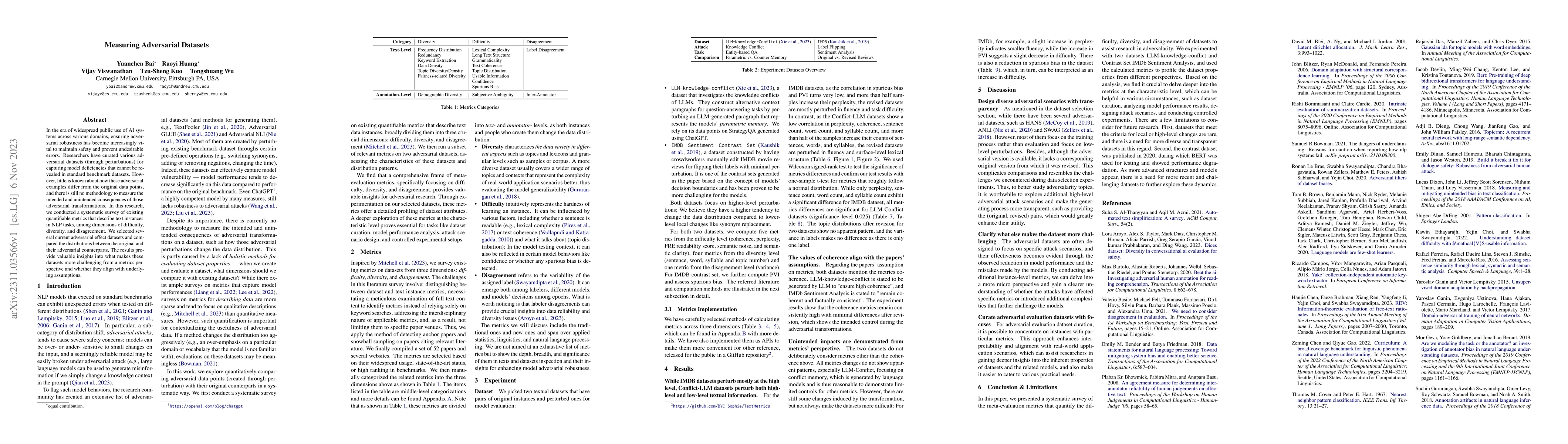 Thumbnail for Measuring Adversarial Datasets