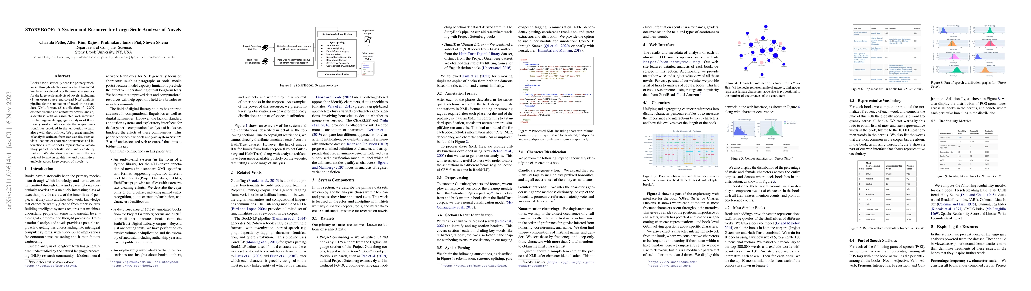 Thumbnail for STONYBOOK: A System and Resource for Large-Scale Analysis of Novels