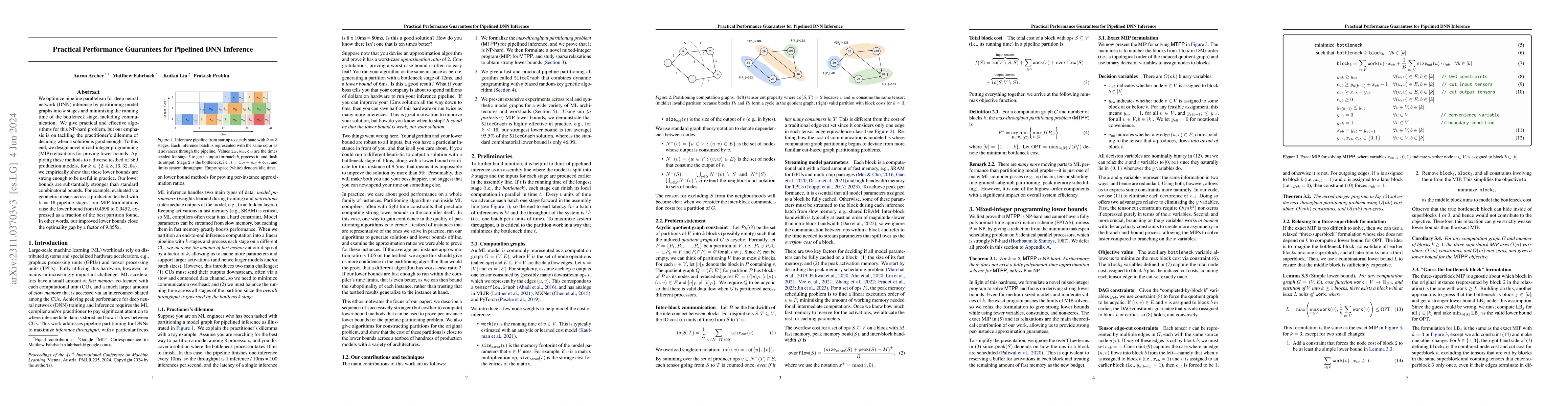Thumbnail for Practical Performance Guarantees for Pipelined DNN Inference