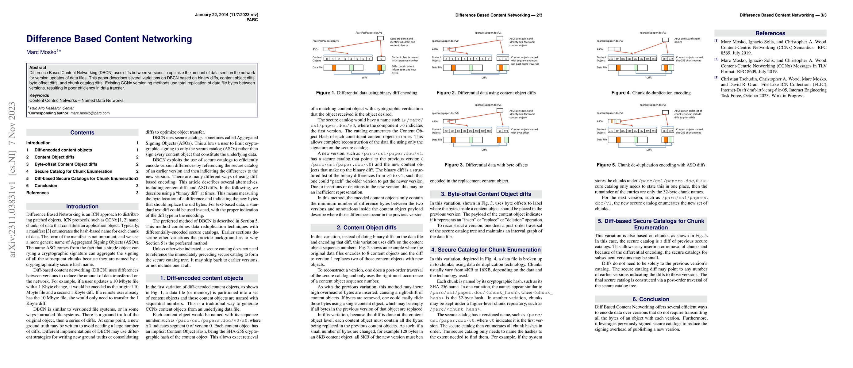 Thumbnail for Difference Based Content Networking