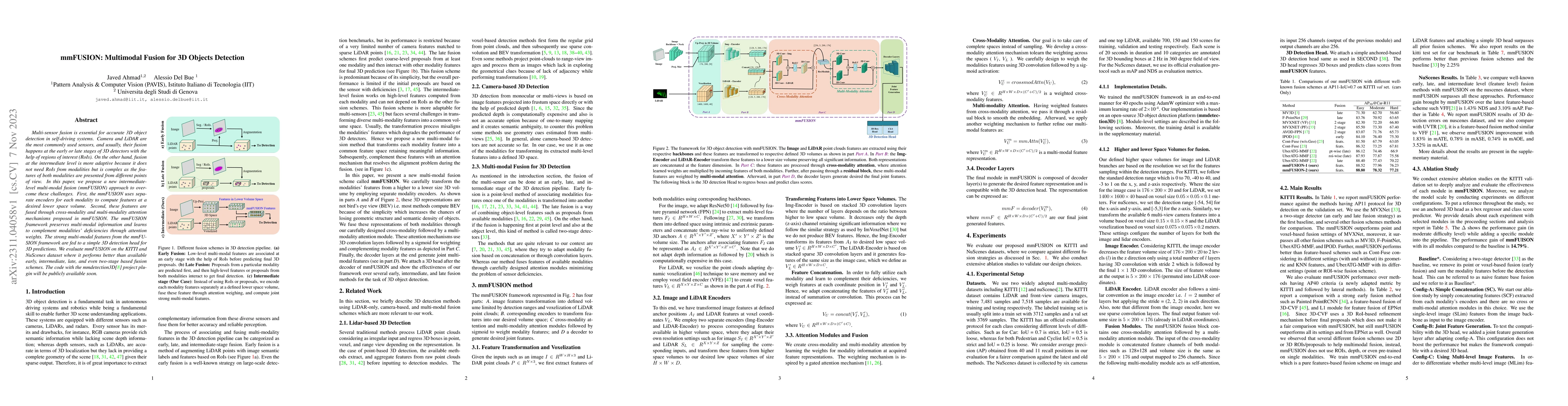 Thumbnail for mmFUSION: Multimodal Fusion for 3D Objects Detection