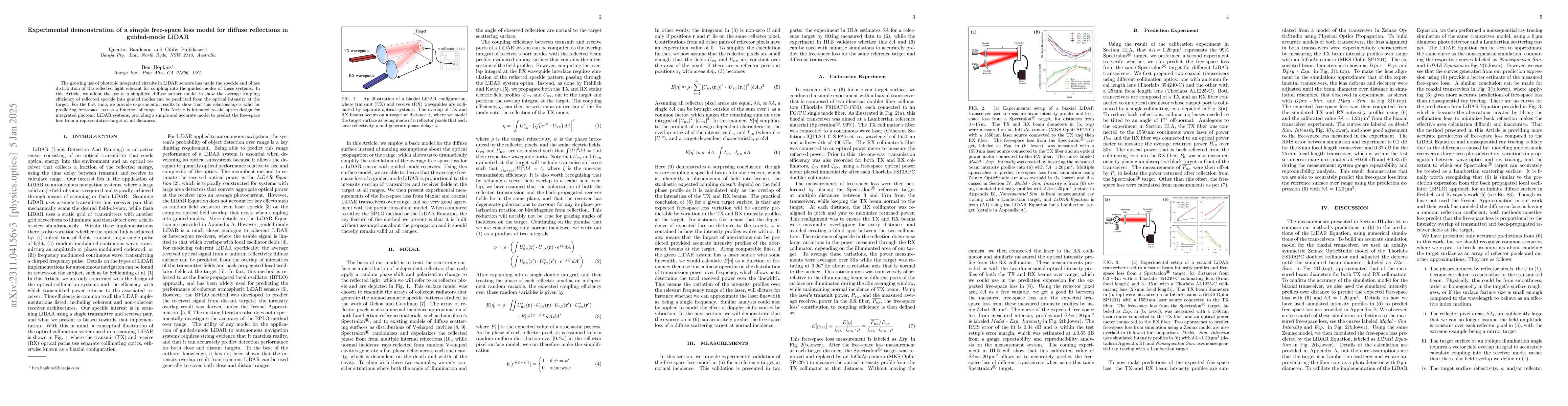 Thumbnail for Free-space loss model of Lambertian reflection for guided-mode lidar