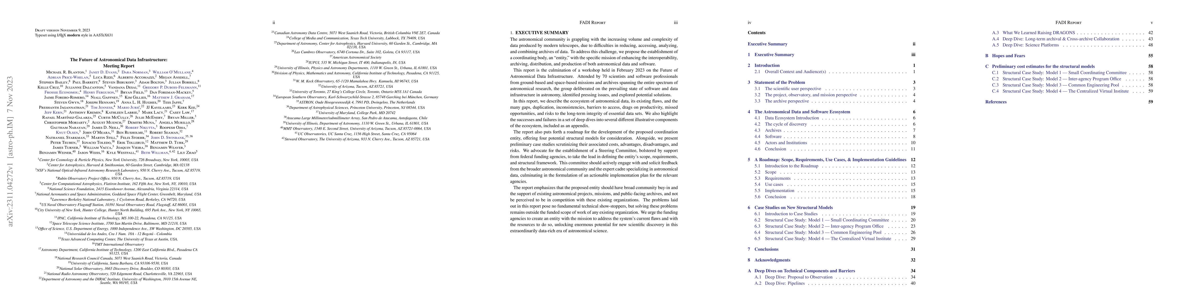Thumbnail for The Future of Astronomical Data Infrastructure: Meeting Report