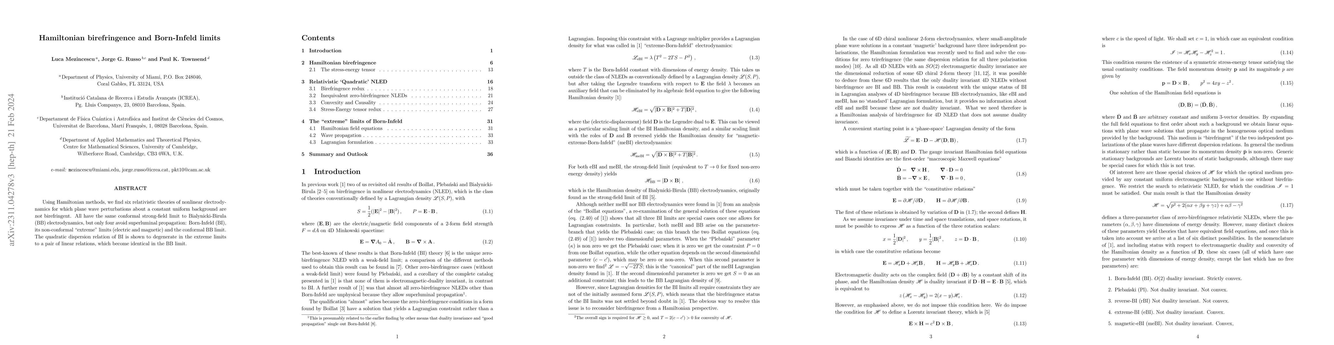 Thumbnail for Hamiltonian birefringence and Born-Infeld limits