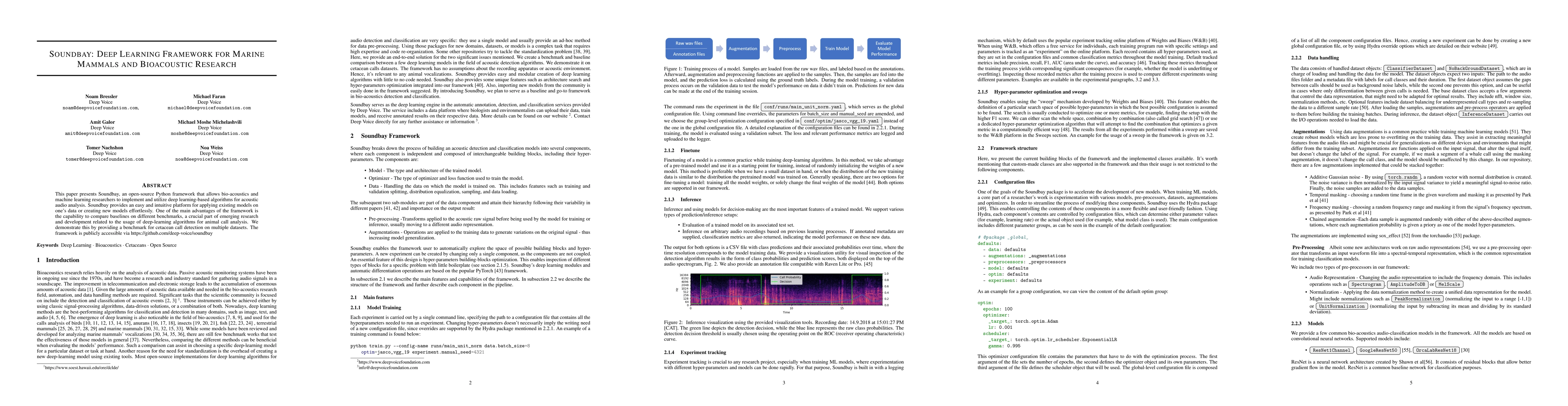Thumbnail for Soundbay: Deep Learning Framework for Marine Mammals and Bioacoustic
  Research
