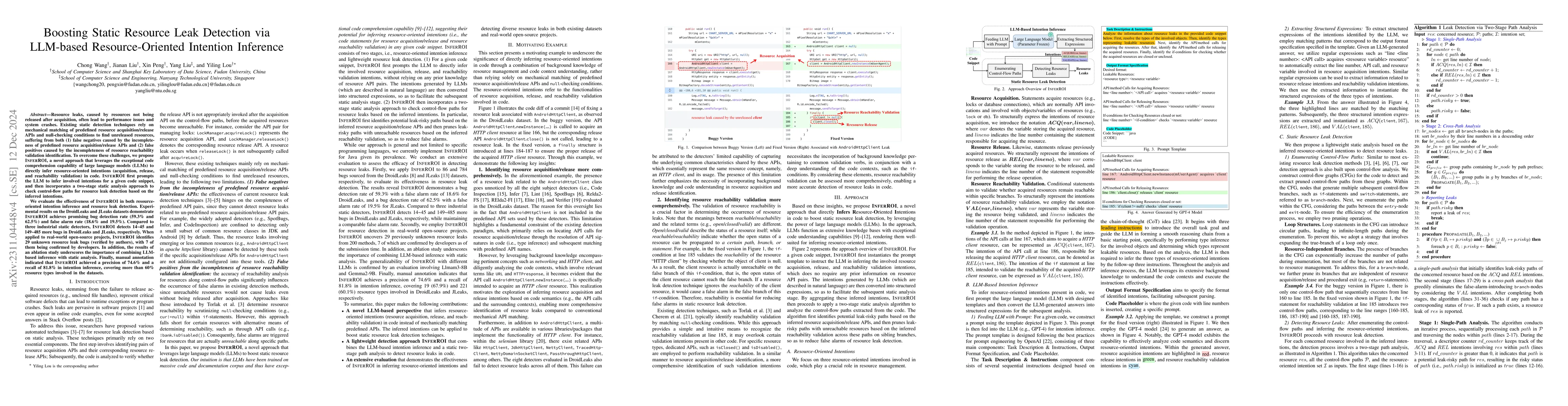 Thumbnail for Inferring Resource-Oriented Intentions using LLMs for Static Resource
  Leak Detection