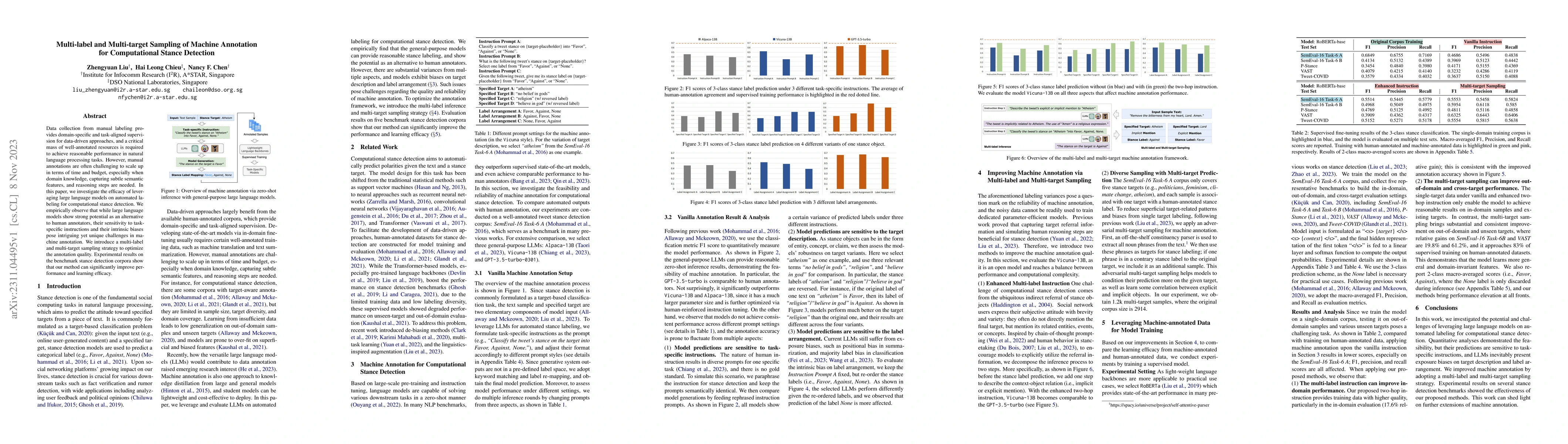 Thumbnail for Multi-label and Multi-target Sampling of Machine Annotation for
  Computational Stance Detection