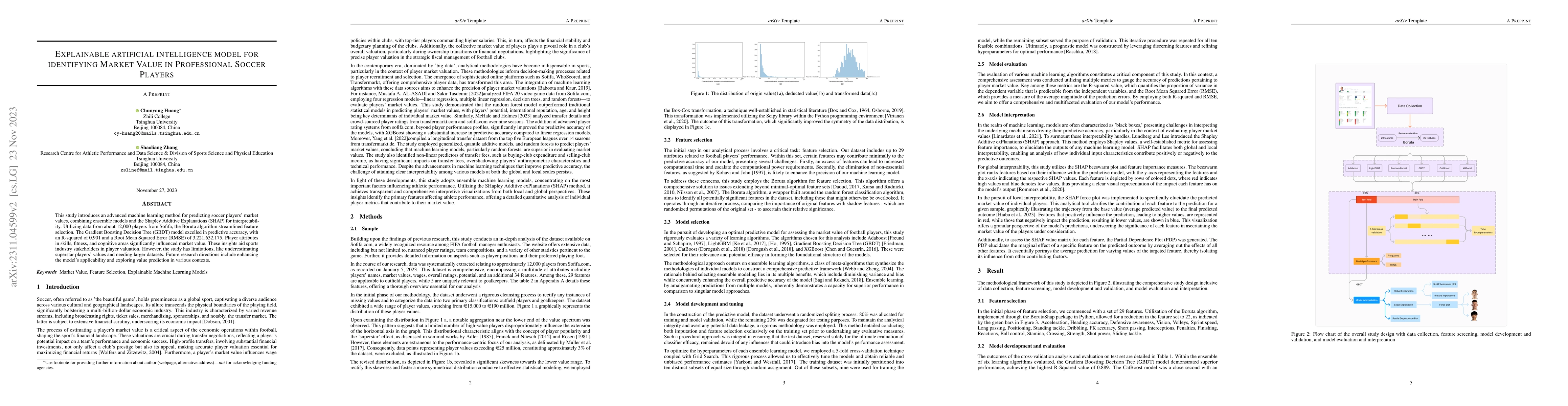 Thumbnail for Explainable artificial intelligence model for identifying Market Value
  in Professional Soccer Players
