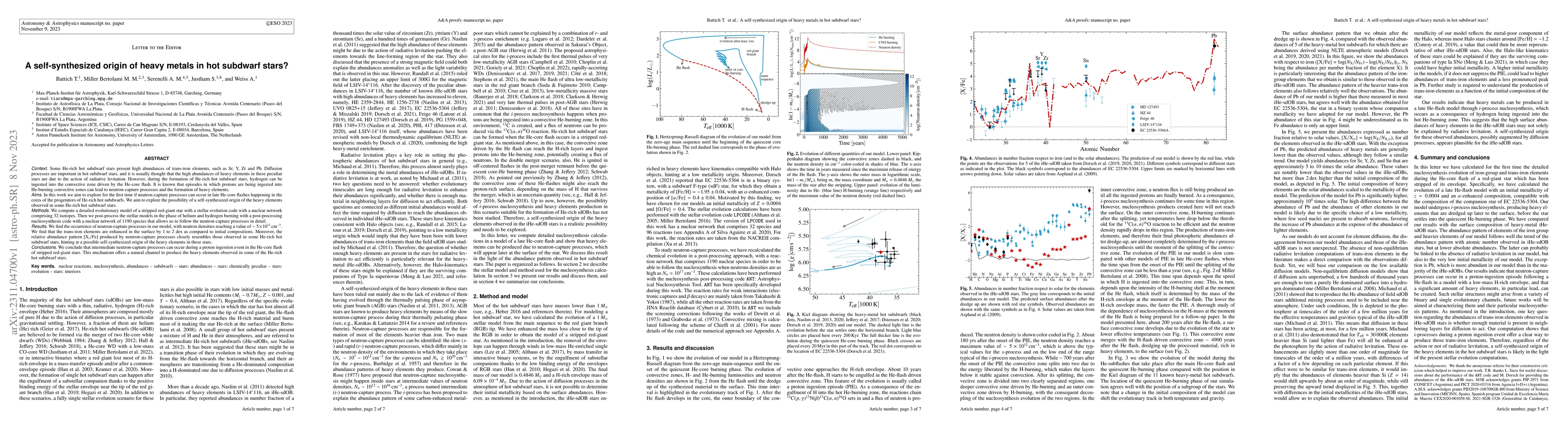Thumbnail for A self-synthesized origin of heavy metals in hot subdwarf stars?