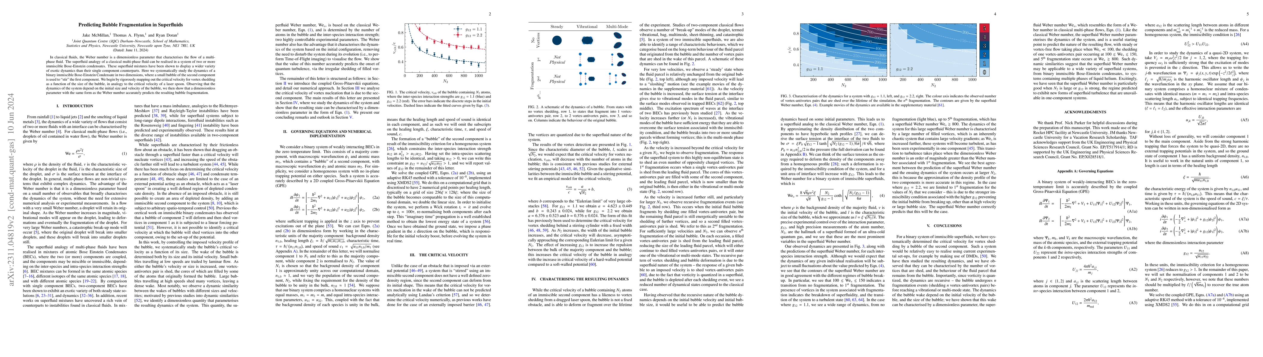 Thumbnail for Predicting Bubble Fragmentation in Superfluids