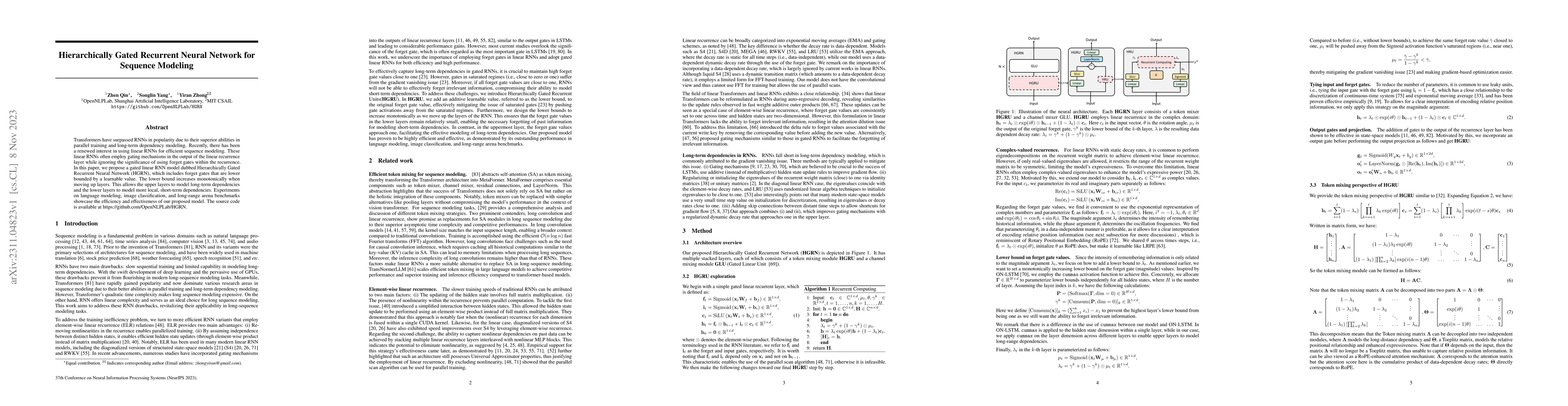 Thumbnail for Hierarchically Gated Recurrent Neural Network for Sequence Modeling