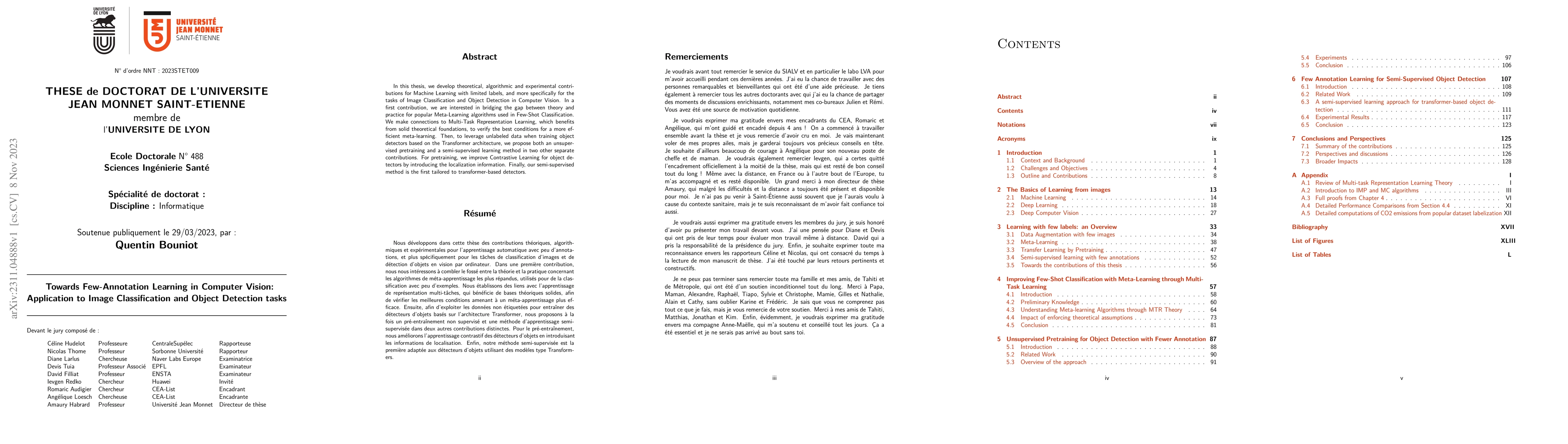 Thumbnail for Towards Few-Annotation Learning in Computer Vision: Application to Image
  Classification and Object Detection tasks