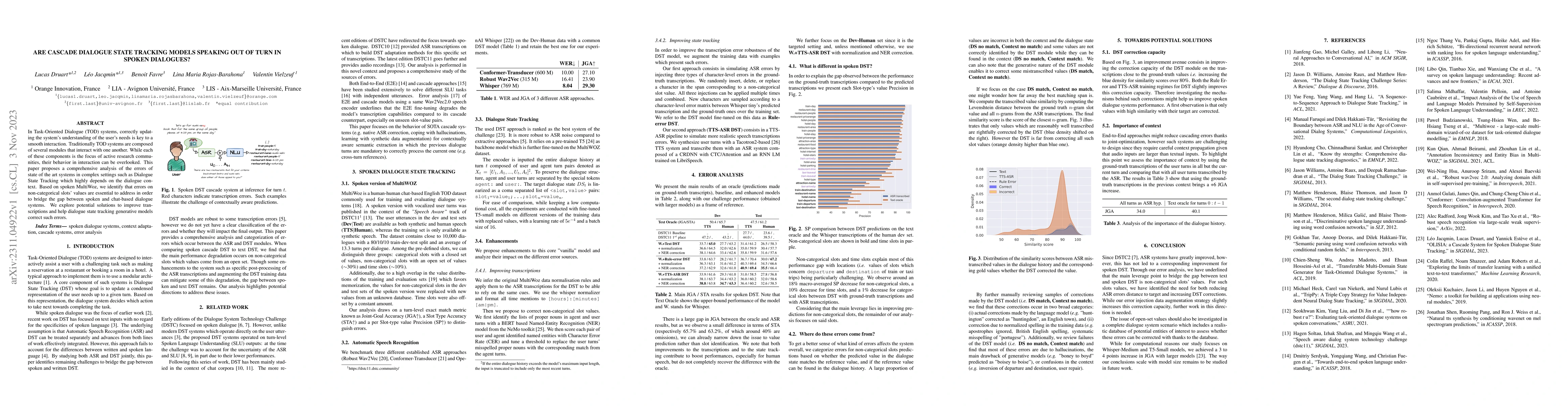 Thumbnail for Are cascade dialogue state tracking models speaking out of turn in
  spoken dialogues?