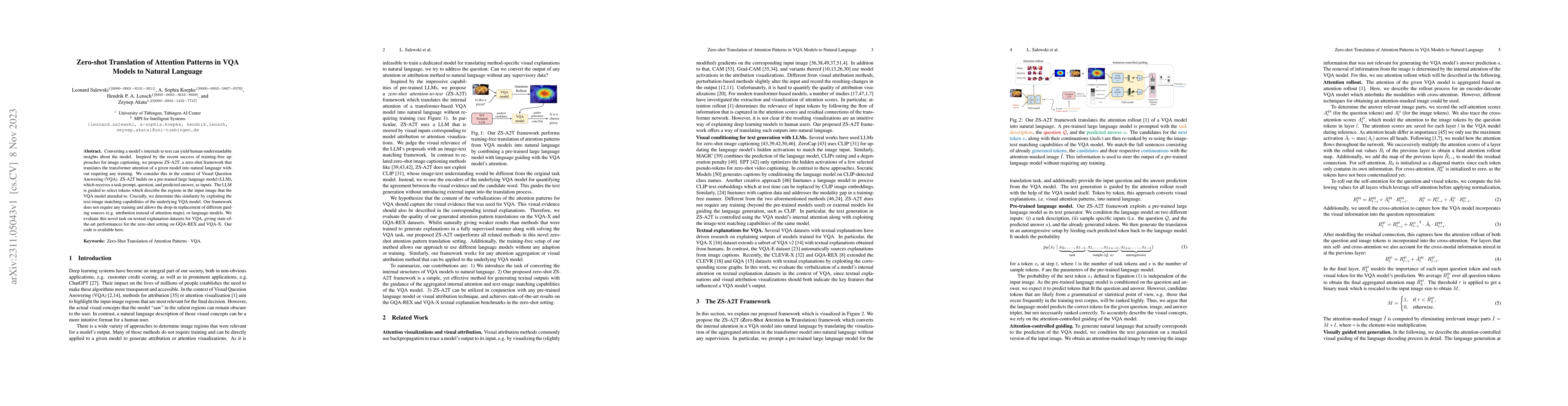 Thumbnail for Zero-shot Translation of Attention Patterns in VQA Models to Natural
  Language