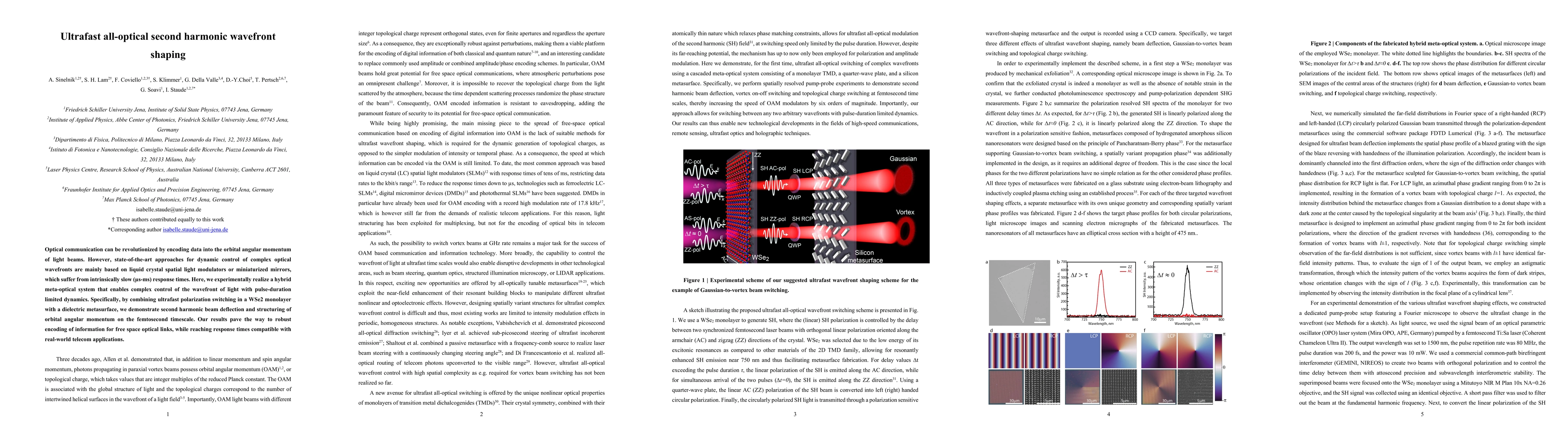 Thumbnail for Ultrafast all-optical second harmonic wavefront shaping