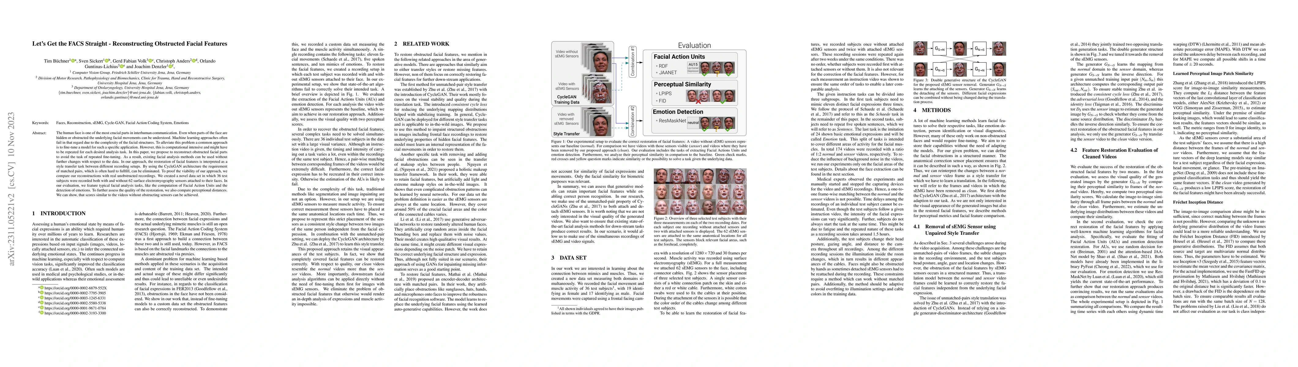 Thumbnail for Let's Get the FACS Straight -- Reconstructing Obstructed Facial Features