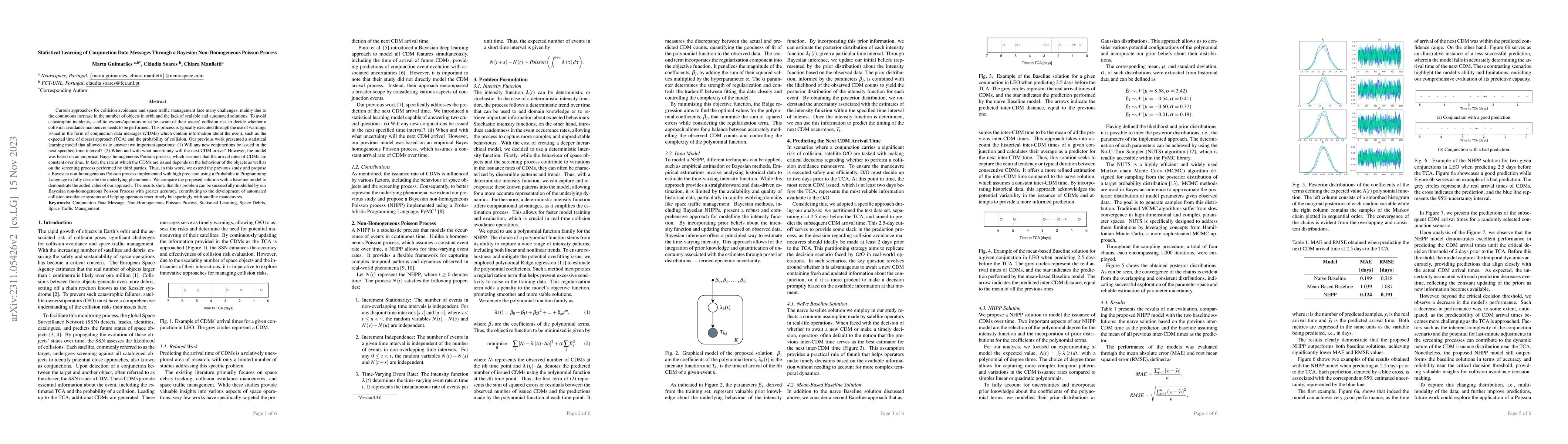 Thumbnail for Statistical Learning of Conjunction Data Messages Through a Bayesian
  Non-Homogeneous Poisson Process