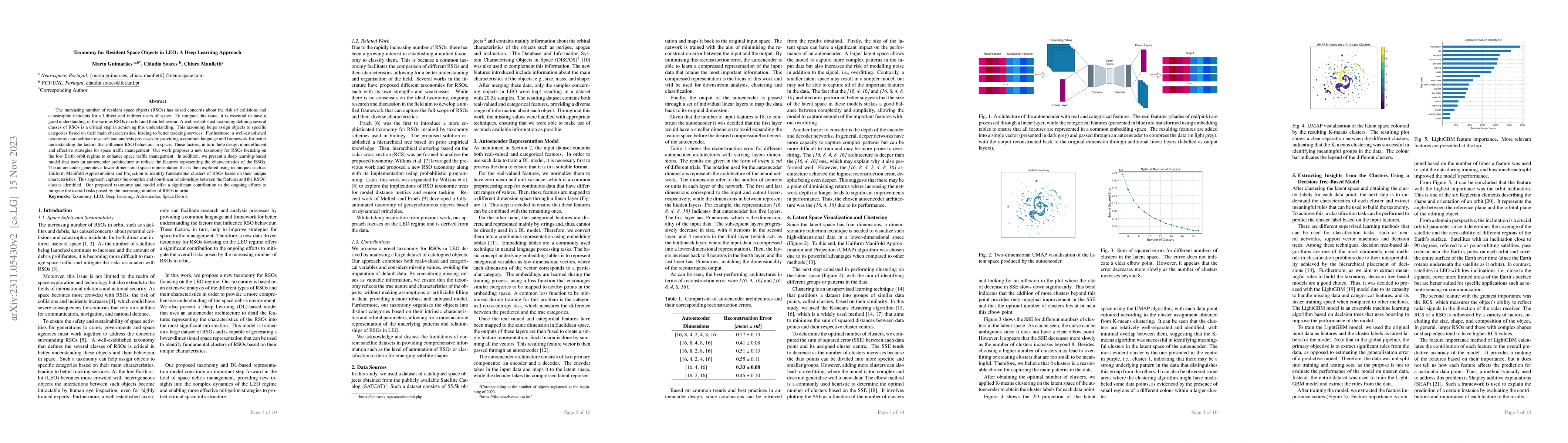 Thumbnail for Taxonomy for Resident Space Objects in LEO: A Deep Learning Approach