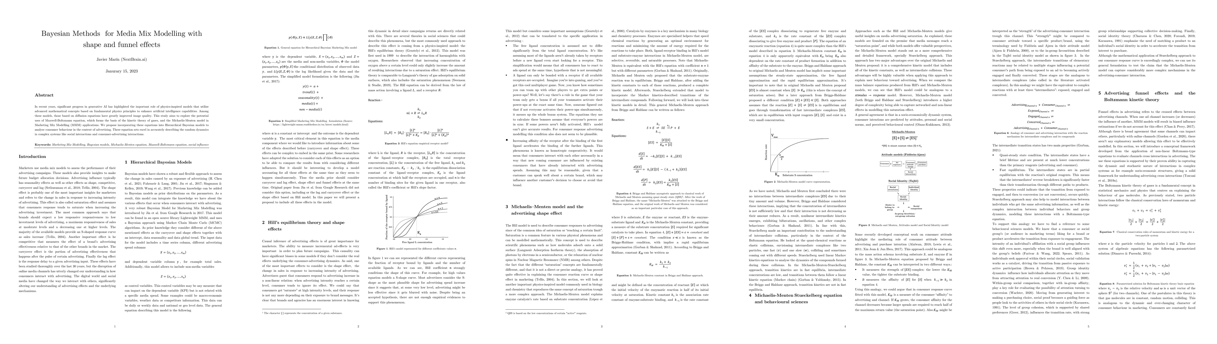 Thumbnail for Bayesian Methods for Media Mix Modelling with shape and funnel effects