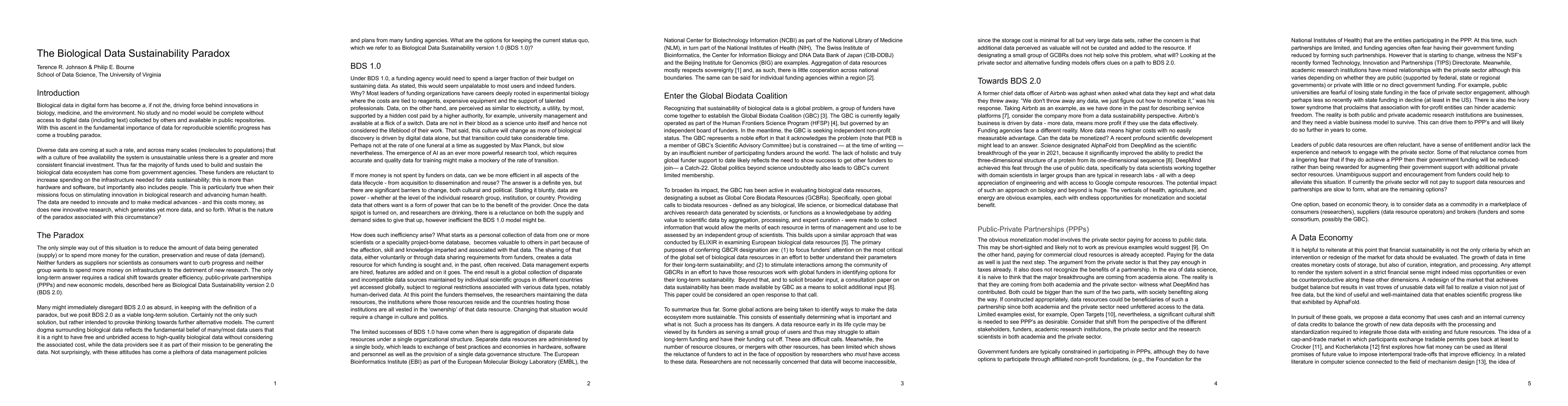 Thumbnail for The Biological Data Sustainability Paradox