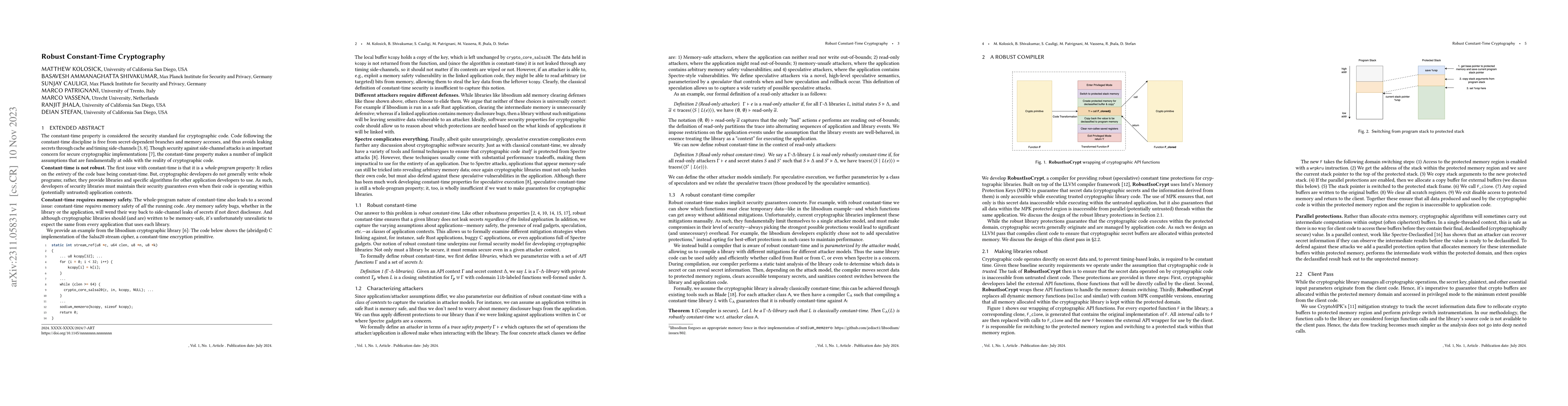 Thumbnail for Robust Constant-Time Cryptography