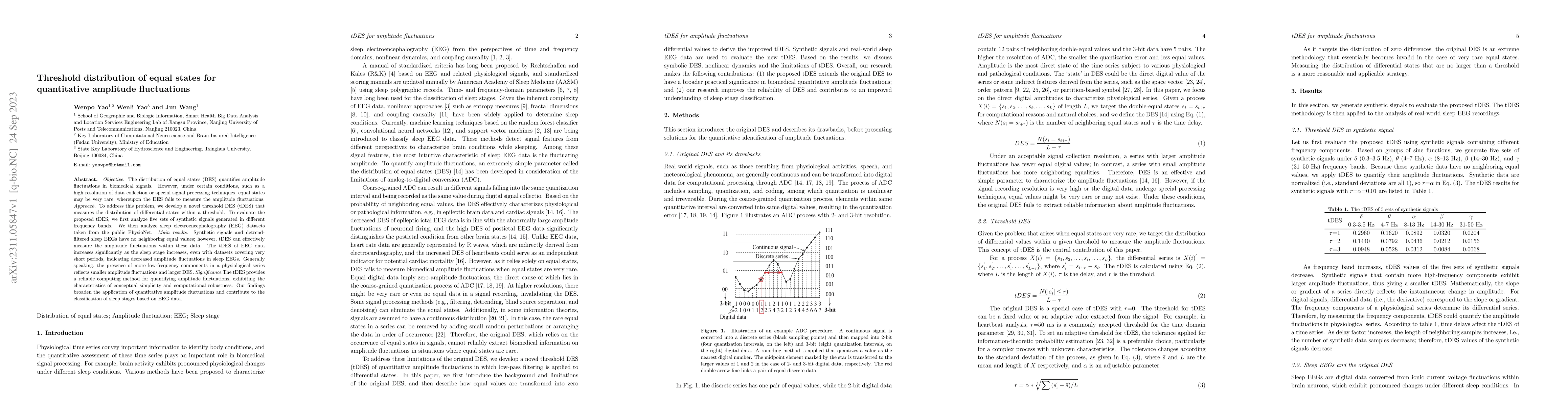 Thumbnail for Threshold distribution of equal states for quantitative amplitude
  fluctuations