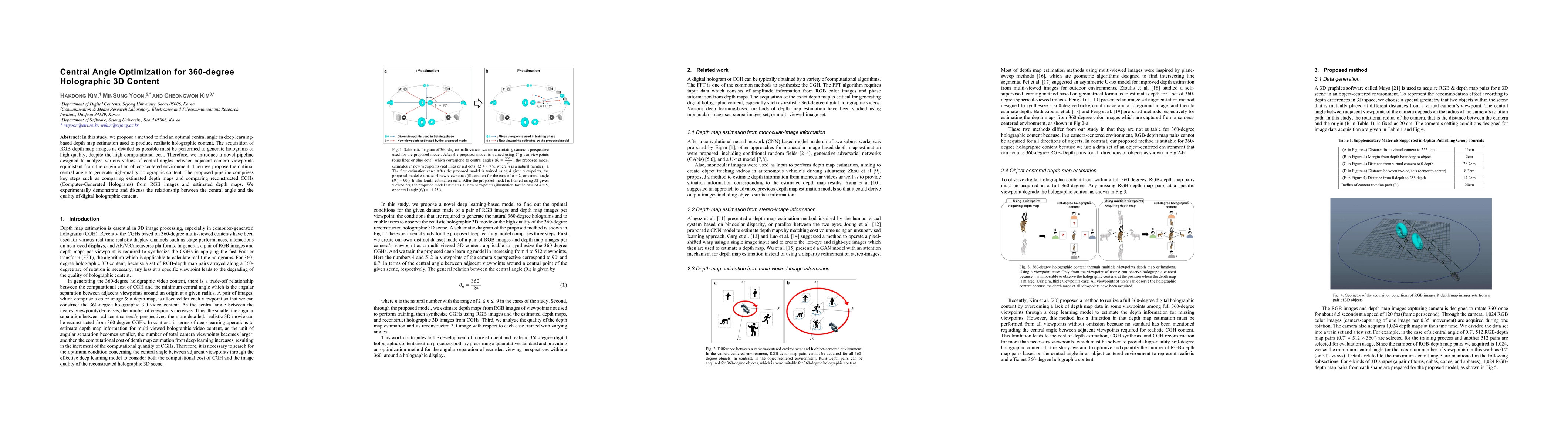 Thumbnail for Central Angle Optimization for 360-degree Holographic 3D Content