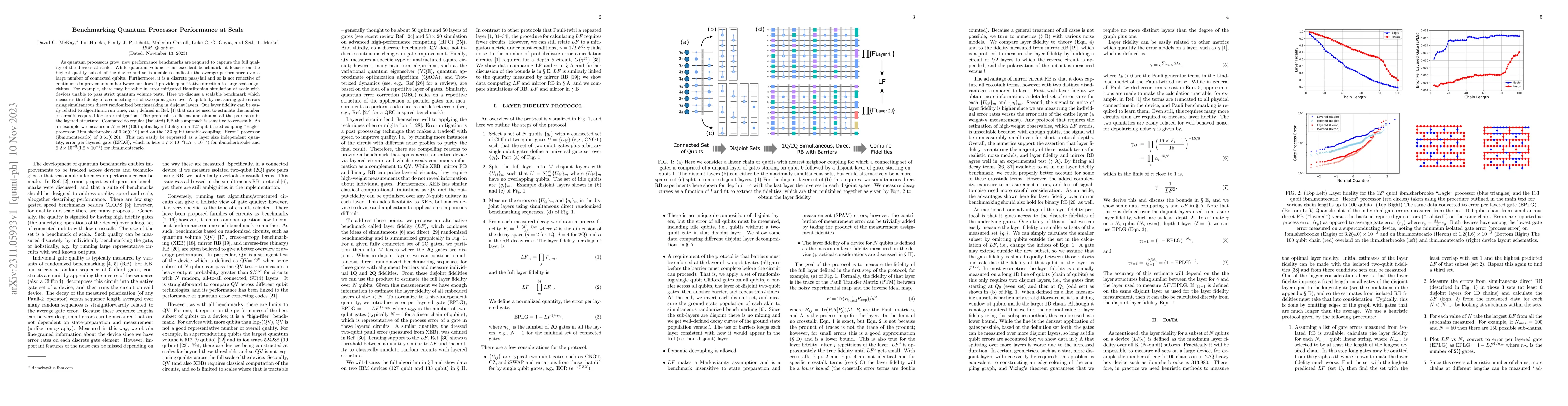 Thumbnail for Benchmarking Quantum Processor Performance at Scale