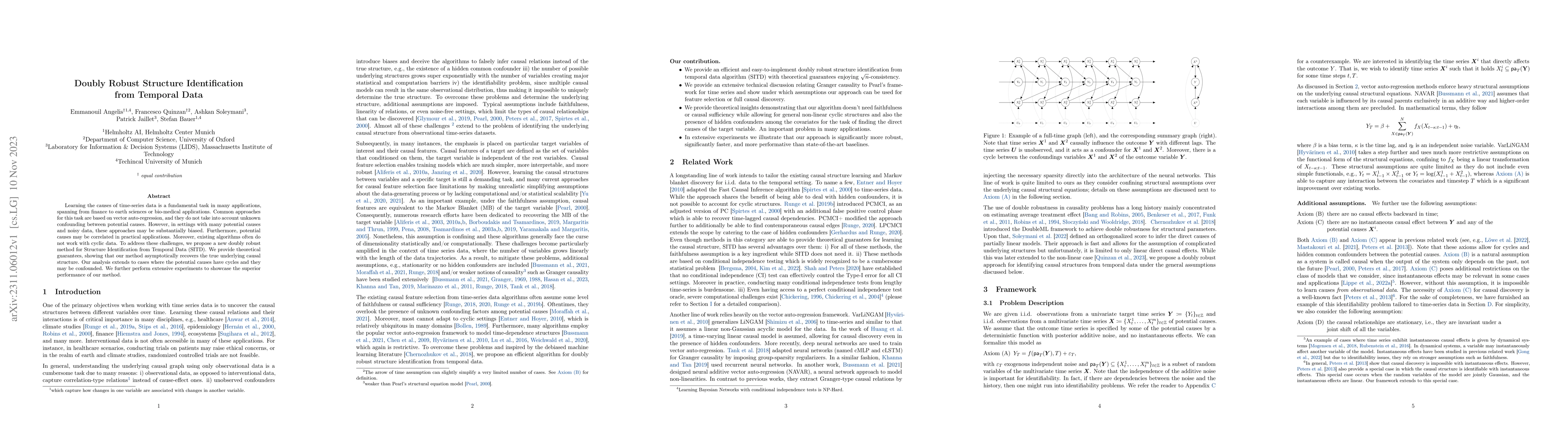 Thumbnail for Doubly Robust Structure Identification from Temporal Data