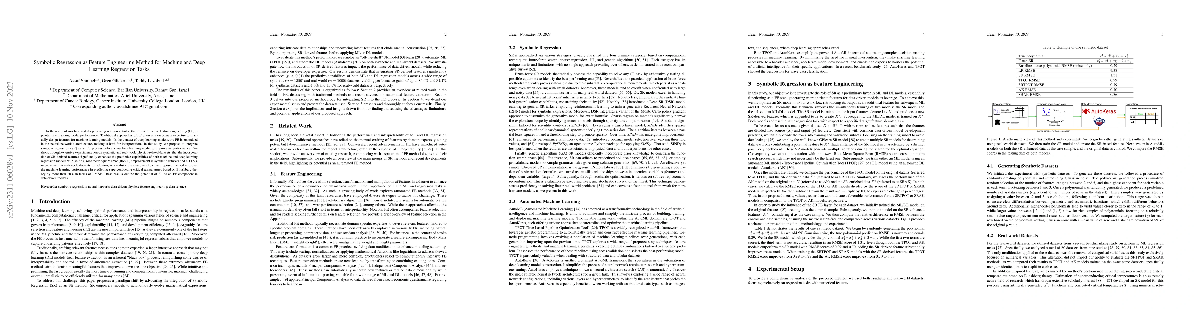 Thumbnail for Symbolic Regression as Feature Engineering Method for Machine and Deep
  Learning Regression Tasks