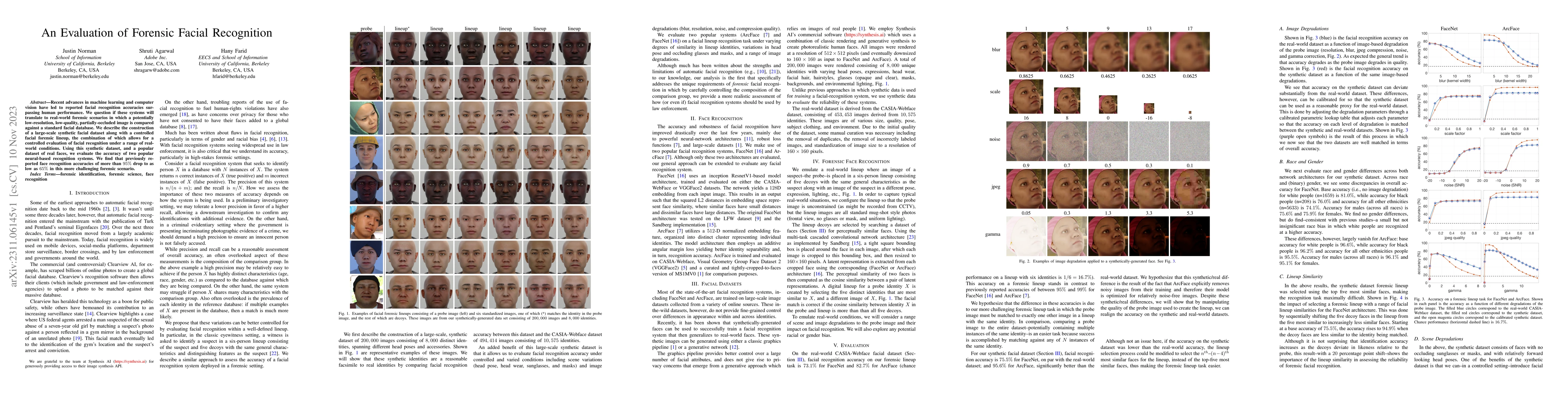 Thumbnail for An Evaluation of Forensic Facial Recognition