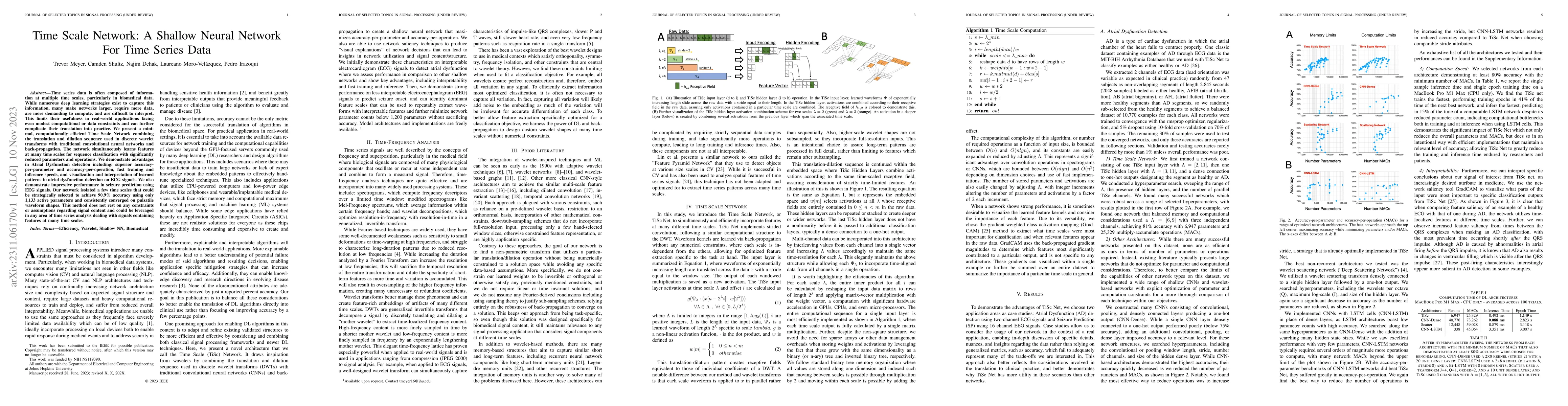 Thumbnail for Time Scale Network: A Shallow Neural Network For Time Series Data
