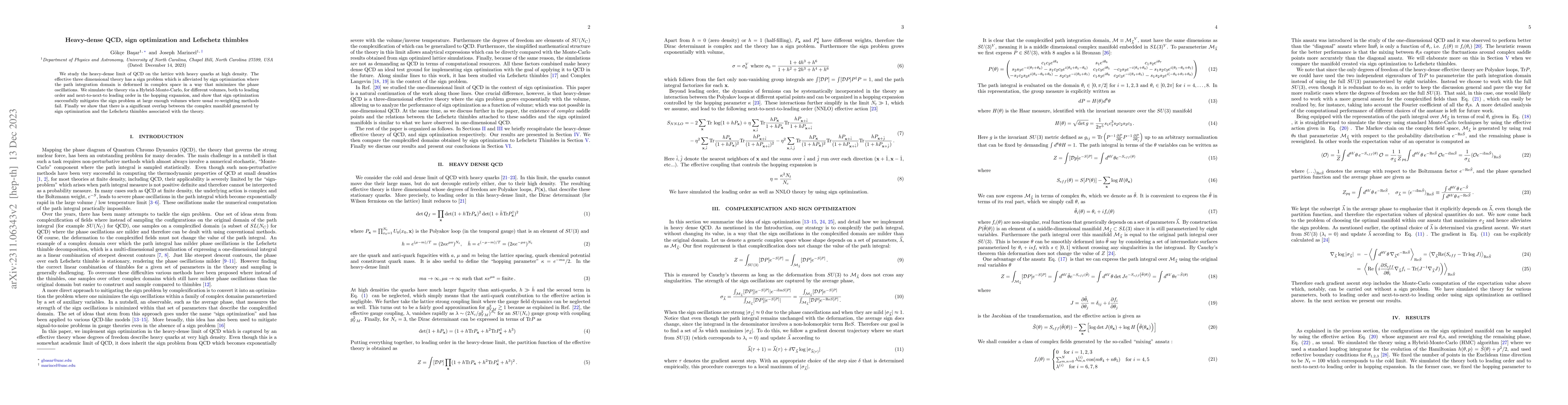 Thumbnail for Heavy-dense QCD, sign optimization and Lefschetz thimbles