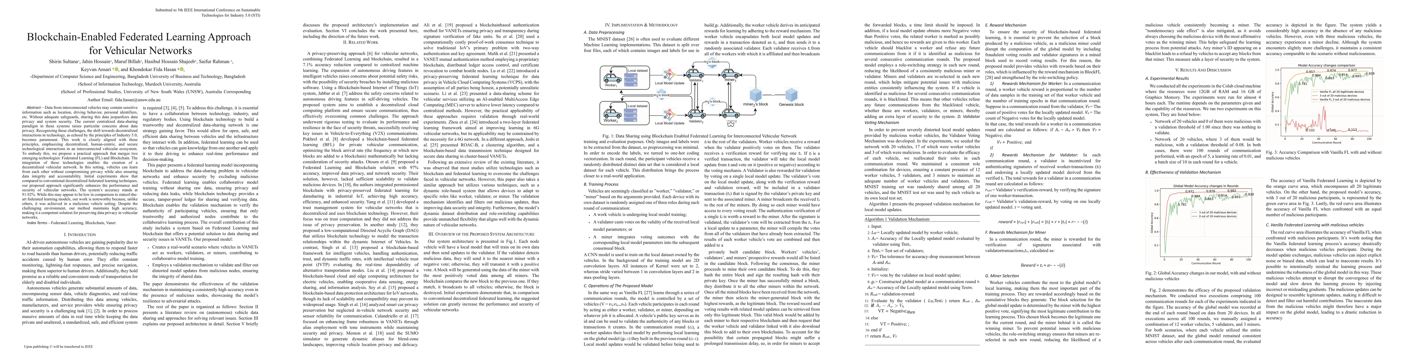Thumbnail for Blockchain-Enabled Federated Learning Approach for Vehicular Networks