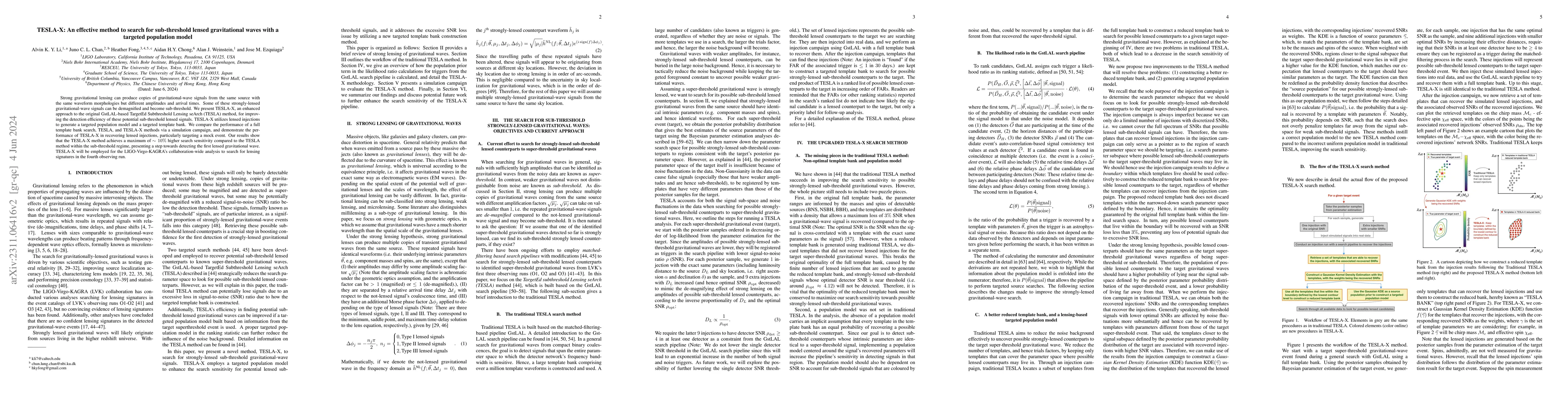 Thumbnail for TESLA-X: An effective method to search for sub-threshold lensed
  gravitational waves with a targeted population model