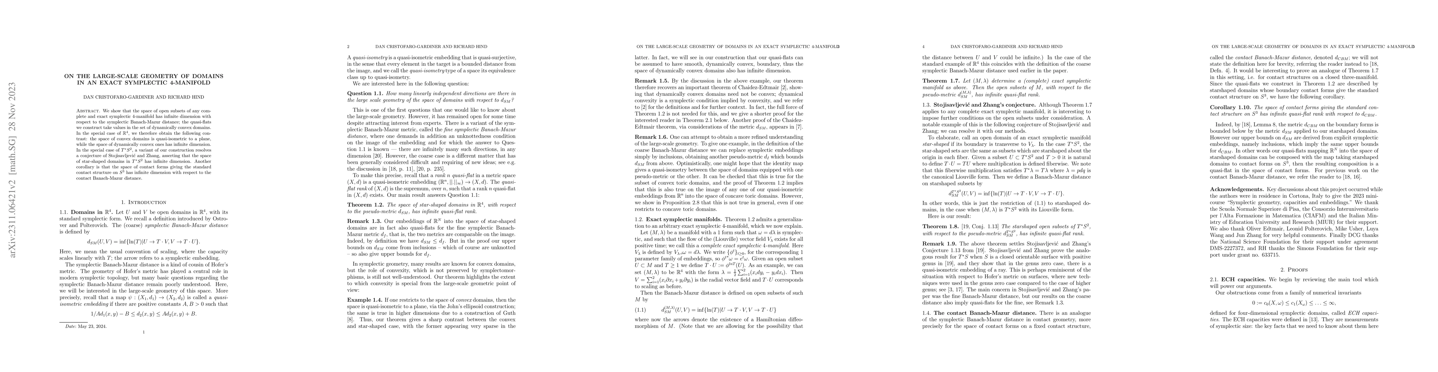 Thumbnail for On the large-scale geometry of domains in an exact symplectic 4-manifold