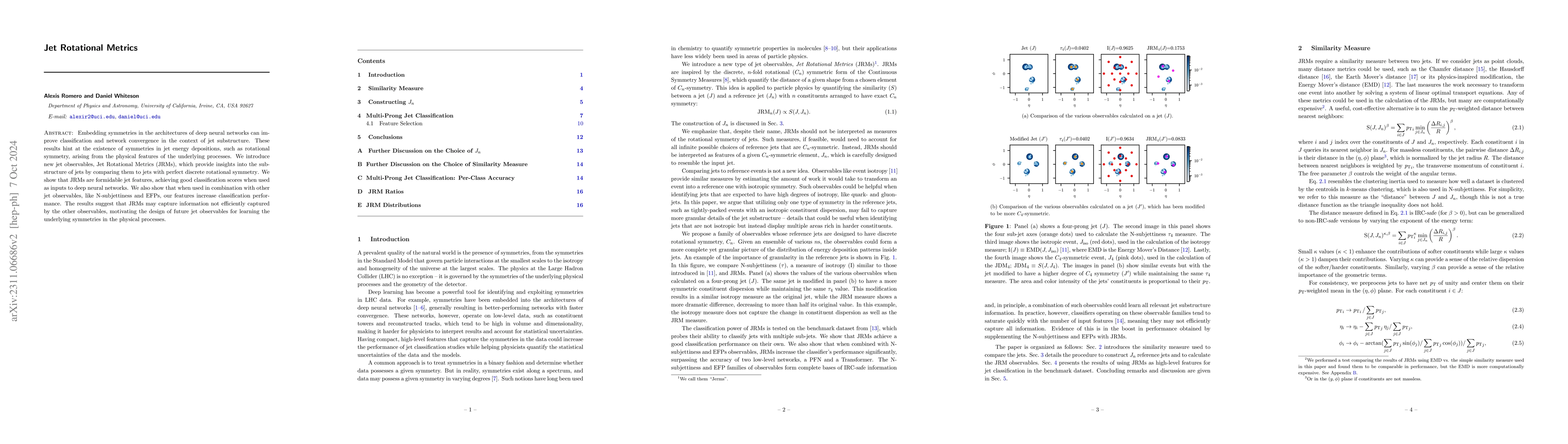Thumbnail for Jet Rotational Metrics
