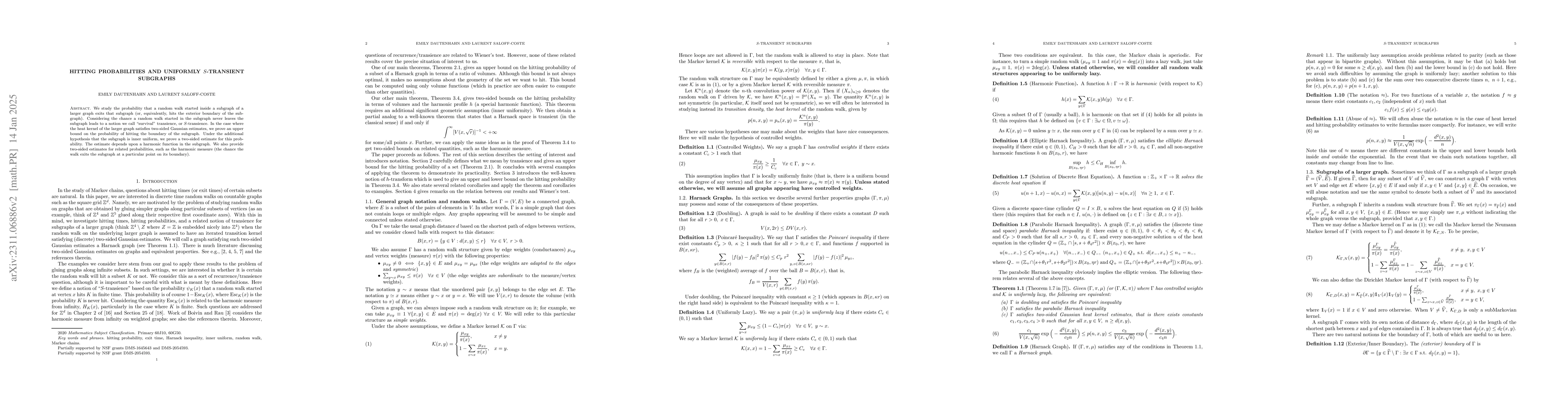 Thumbnail for Hitting probabilities and uniformly $S$-transient subgraphs