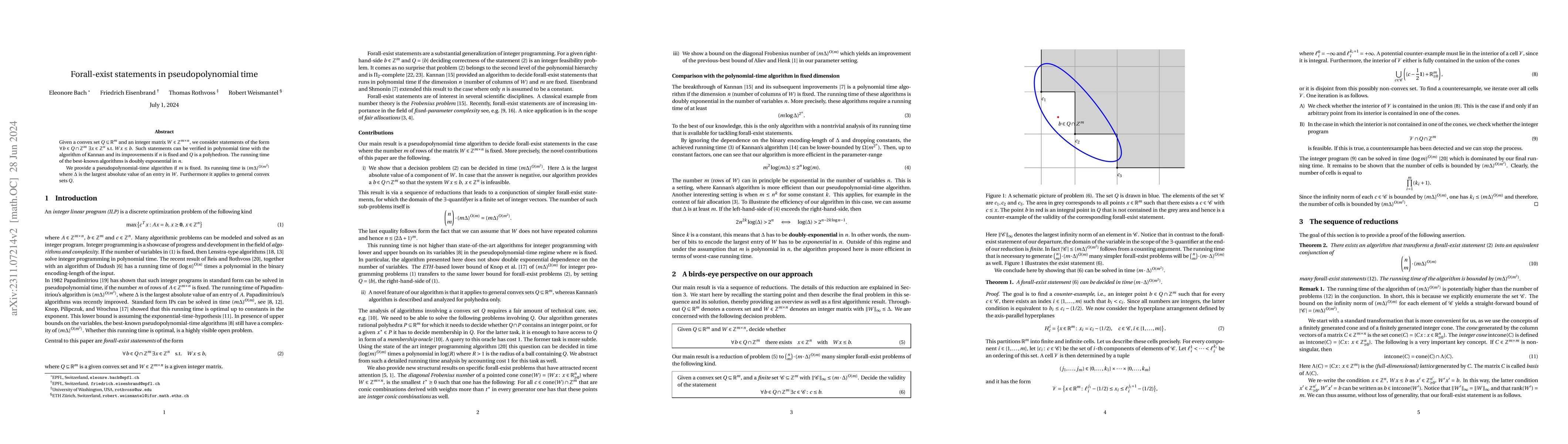Thumbnail for Forall-exist statements in pseudopolynomial time