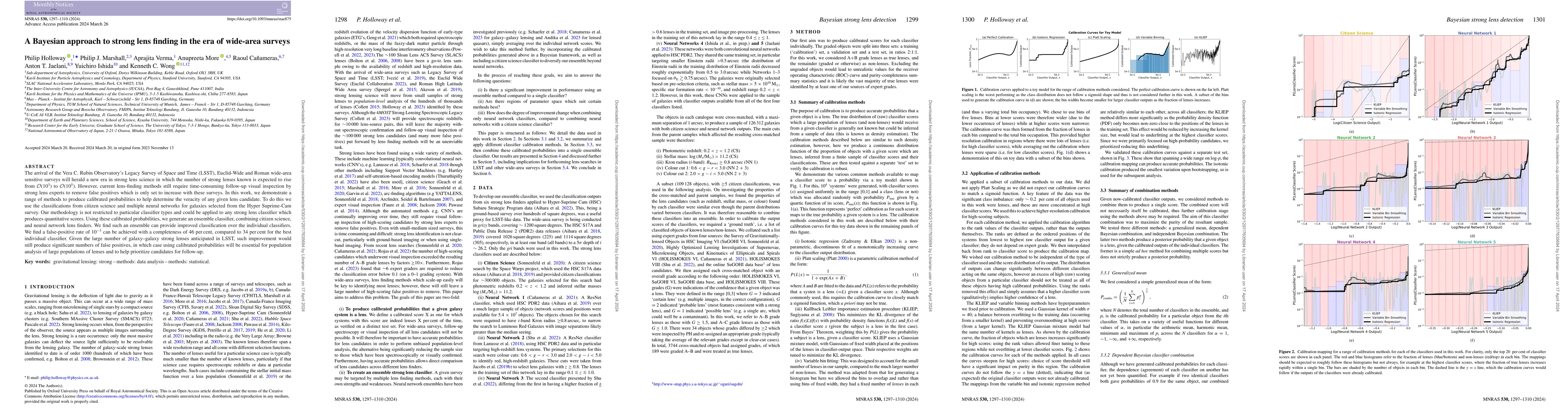 Thumbnail for A Bayesian Approach to Strong Lens Finding in the Era of Wide-area
  Surveys