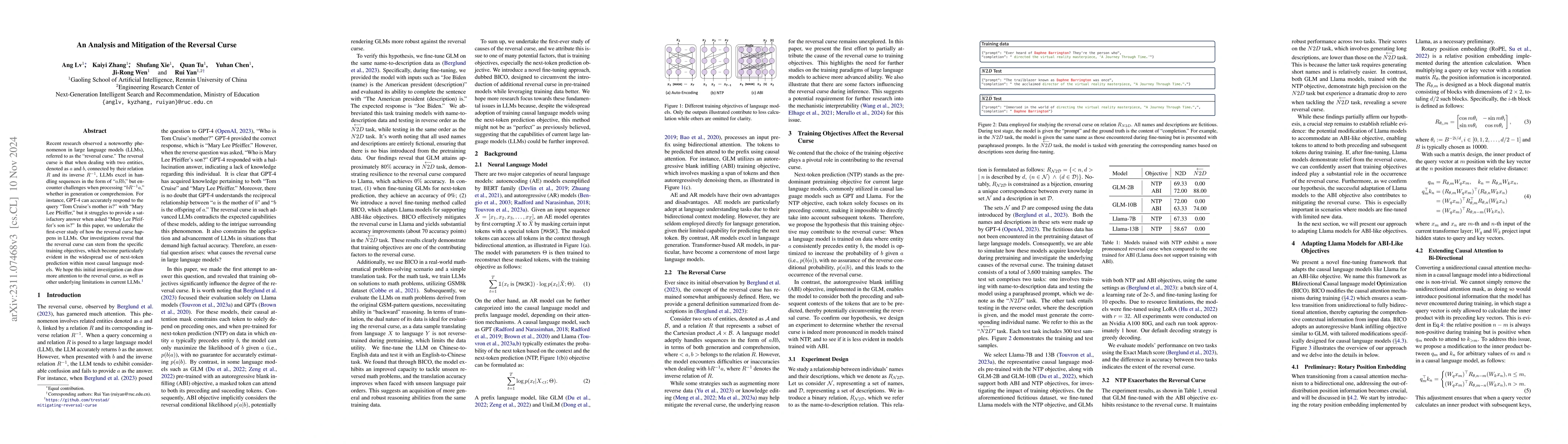 Thumbnail for Are We Falling in a Middle-Intelligence Trap? An Analysis and Mitigation
  of the Reversal Curse