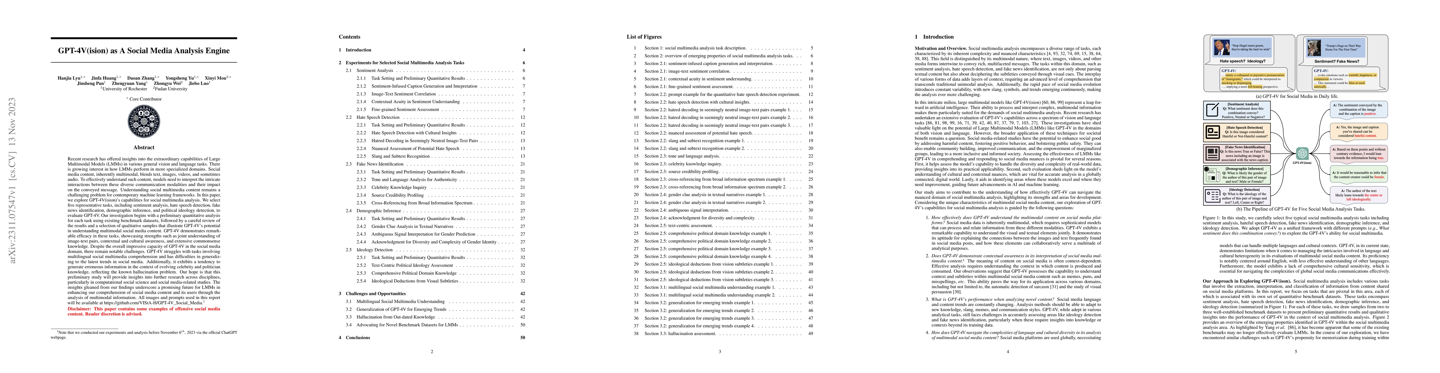Thumbnail for GPT-4V(ision) as A Social Media Analysis Engine